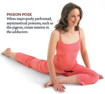 Pigeon Pose and the Hips