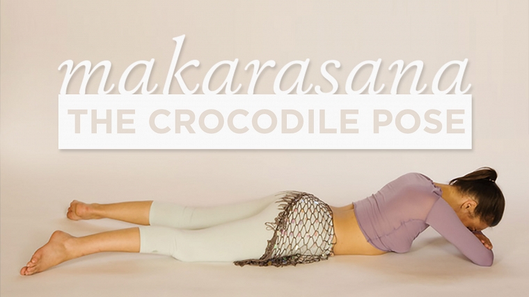 crocodile pose