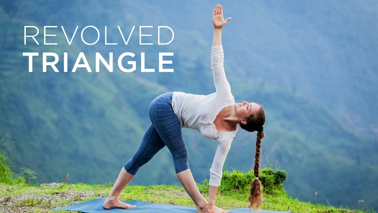 Revolved Triangle Pose