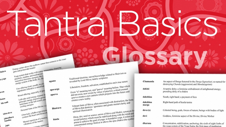 Yoga Terms Glossary