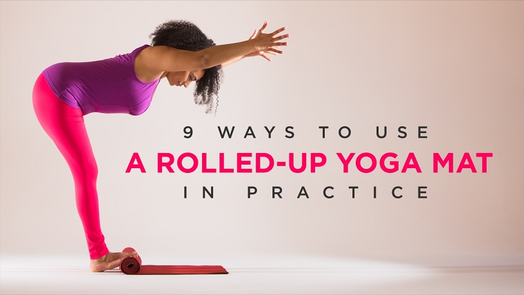 rolled-yoga-mat